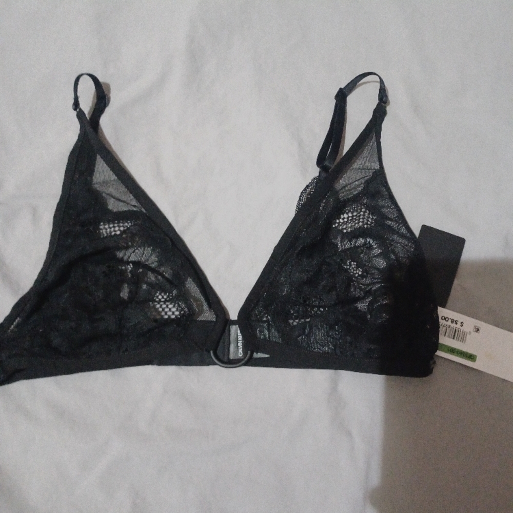 Calvin Klein Black Lace Bralette